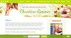 Desktop Screenshot of christinerimmer.com